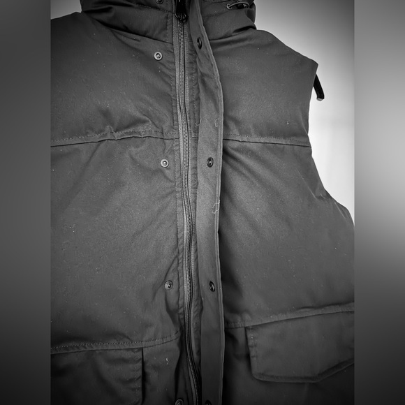 ZARA Black Puffer Vest with Hood – NWOT – Size S 👌 - Picture 6 of 12